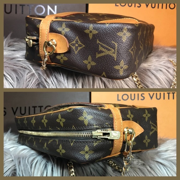 ❌Sold!Authentic Louis Vuitton Compiegne Clutch 28 - Picture 8 of 13